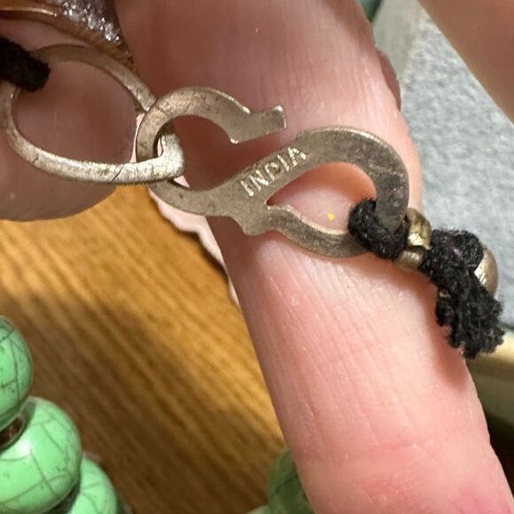 Tribal Fetish Necklace Silver Tone 18” - Picture 6 of 6